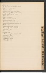 k.k. naturhistorisches Hofmuseum, Index Intendanzakten 1903, Seite 23